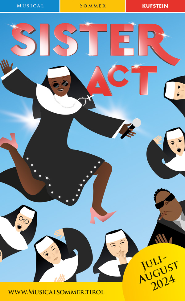 Plakat „Sister Act“